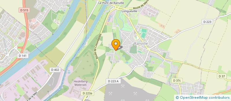 localisation de l'entreprise SCI AMEGAR à RANVILLE
