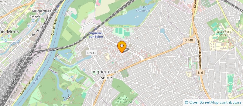 localisation de l'entreprise SCI AMEL à VIGNEUX-SUR-SEINE
