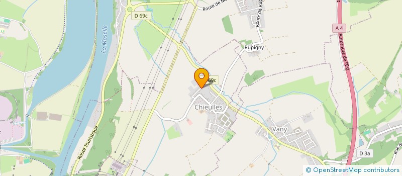 localisation de l'entreprise SCI AMELANE IMMO  CHIEULLES