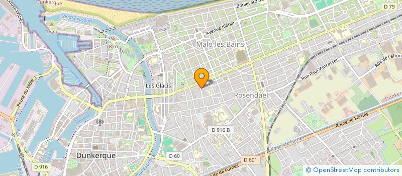 localisation de l'entreprise SCI AMELFLO à DUNKERQUE