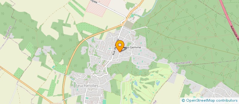 localisation de l'entreprise SCI AMELIA  FEUCHEROLLES