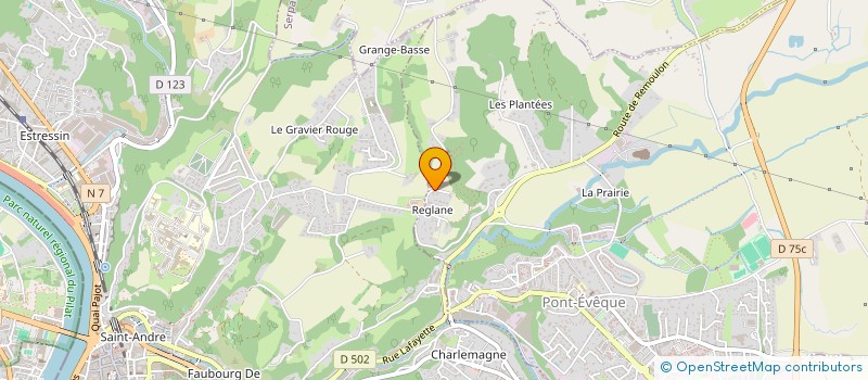 localisation de l'entreprise SCI AMELICE  PONT-EVEQUE