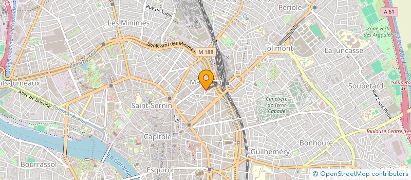 localisation de l'entreprise SCI AMELIE à TOULOUSE