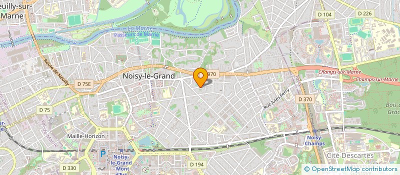 localisation de l'entreprise SCI AMELIE à NOISY-LE-GRAND