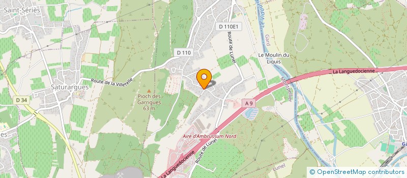 localisation de l'entreprise SCI AMELIE  VILLETELLE