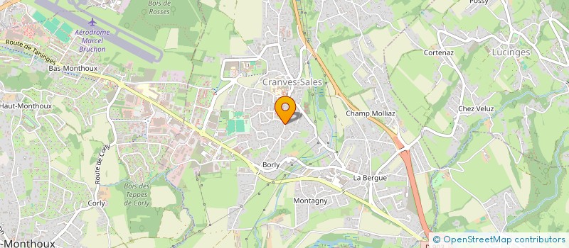 localisation de l'entreprise SCI AMELIE  CRANVES-SALES