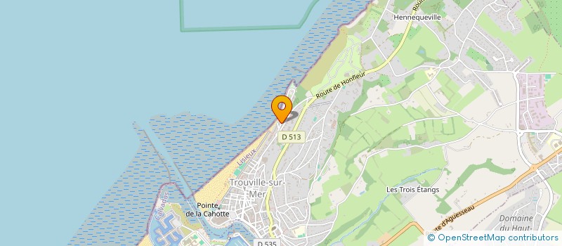localisation de l'entreprise SCI AMELIE à TROUVILLE-SUR-MER