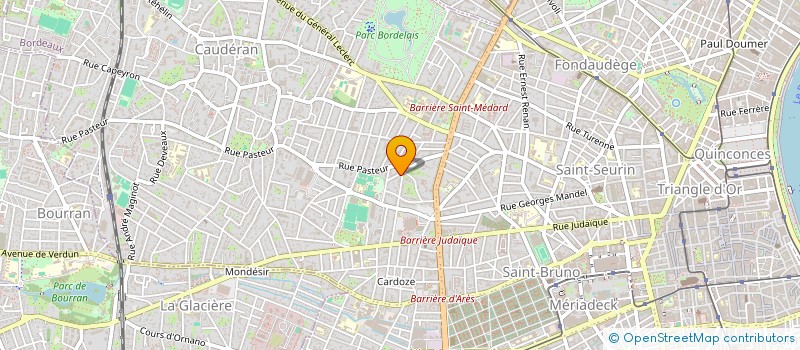 localisation de l'entreprise SCI AMELIE  BORDEAUX