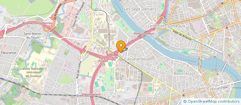 localisation de l'entreprise SCI AMELIE à TOULOUSE