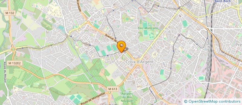 localisation de l'entreprise SCI AMELIE LES BAINS  SAINT-AUNES