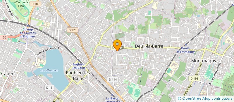 localisation de l'entreprise SCI AMELIE XXIII à DEUIL LA BARRE