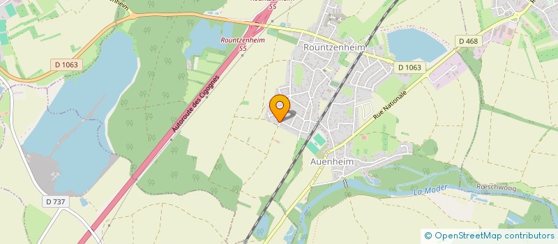 localisation de l'entreprise SCI AMELLA  RSCHWOOG