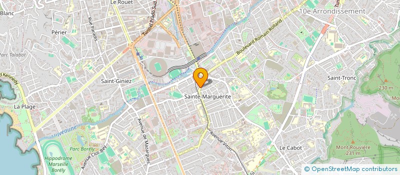 localisation de l'entreprise SCI AMELLI à MARSEILLE