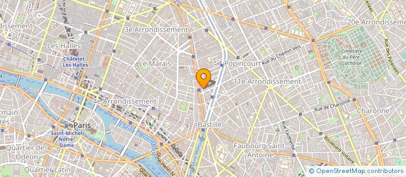 localisation de l'entreprise SCI AMELOT  PARIS