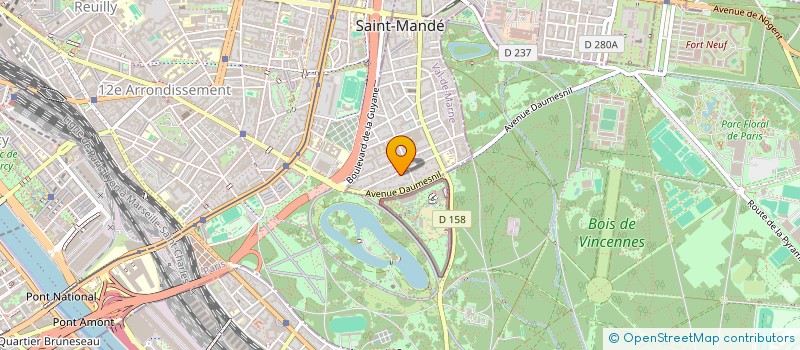 localisation de l'entreprise SCI AMELOT BIS à SAINT-MANDE