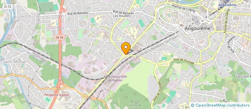 localisation de l'entreprise SCI AMELS à ANGOULEME