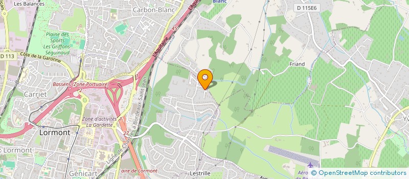 localisation de l'entreprise SCI AMEN  LORMONT