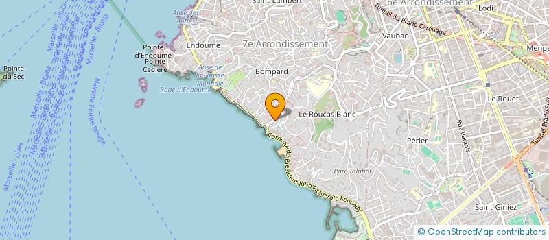 localisation de l'entreprise SCI AMENC à MARSEILLE