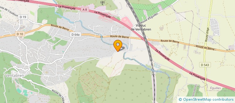 localisation de l'entreprise SCI AMENDONNE  EGUILLES