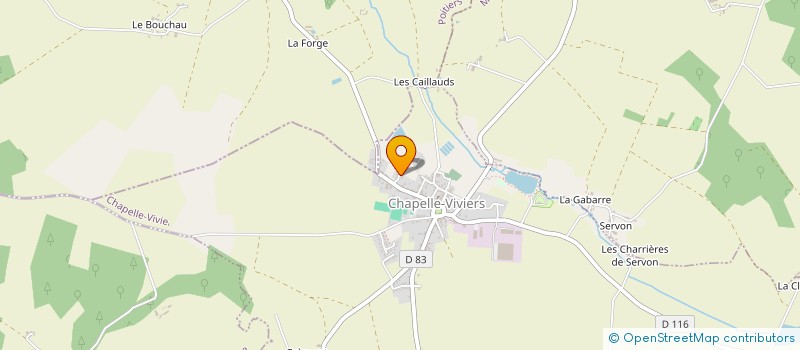 localisation de l'entreprise SCI AMEPAUCOR  CHAPELLE-VIVIERS