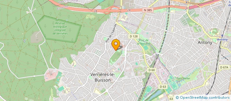 localisation de l'entreprise SCI AMER à VERRIERES-LE-BUISSON