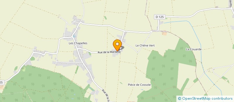 localisation de l'entreprise SCI AMEREEN à CHEVILLY