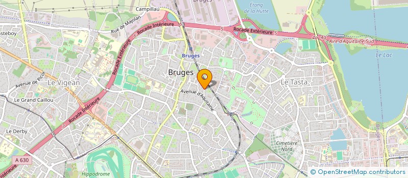 localisation de l'entreprise SCI AMERIGO VESPUCCI  BRUGES