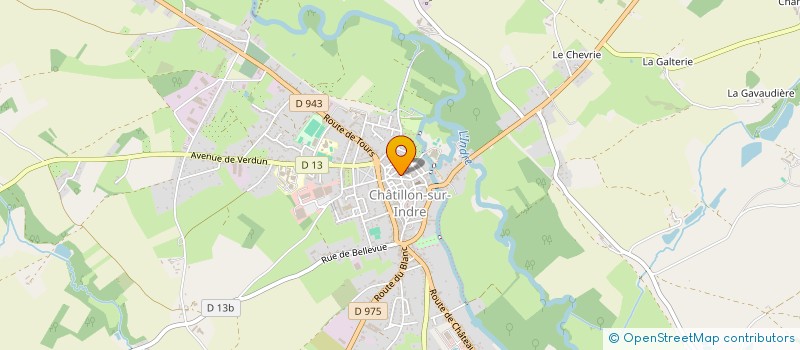 localisation de l'entreprise SCI AMERIKA à CHATILLON-SUR-INDRE