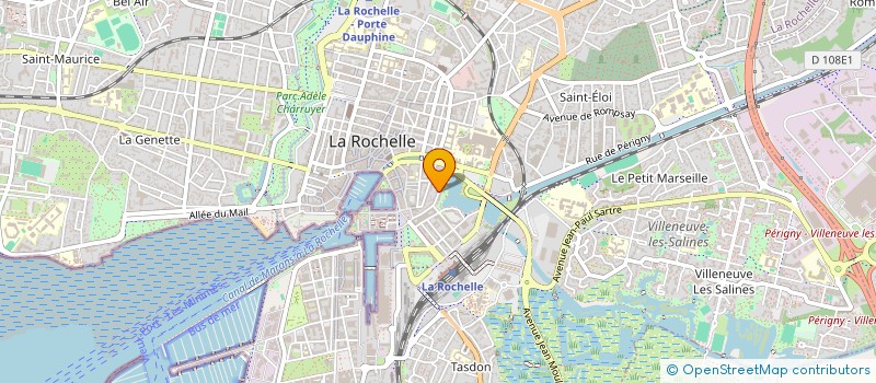 localisation de l'entreprise SCI AMERY à LA ROCHELLE