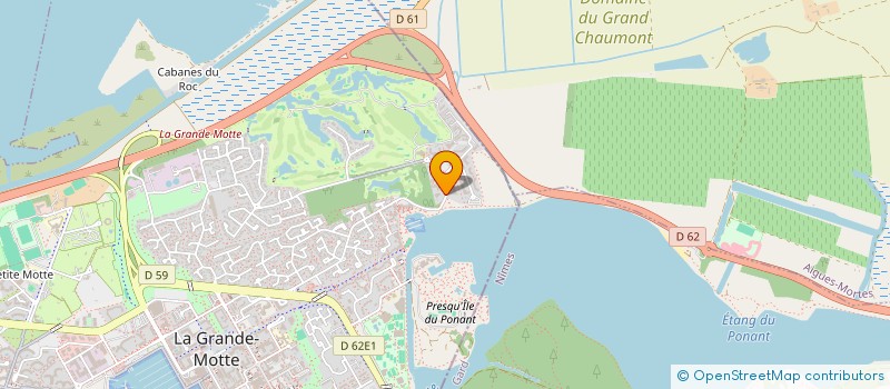 localisation de l'entreprise SCI AMET  LA GRANDE-MOTTE