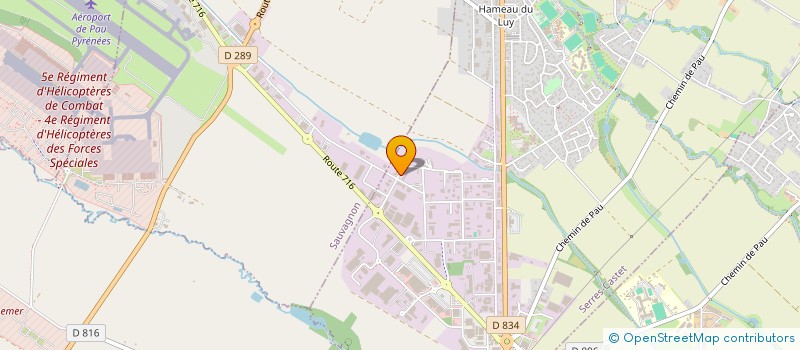 localisation de l'entreprise SCI AMETZ ENIA à SERRES-CASTET