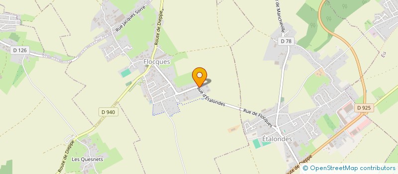 localisation de l'entreprise SCI AMF  FLOCQUES