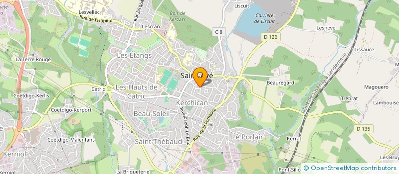 localisation de l'entreprise SCI AMF  SAINT-AVE