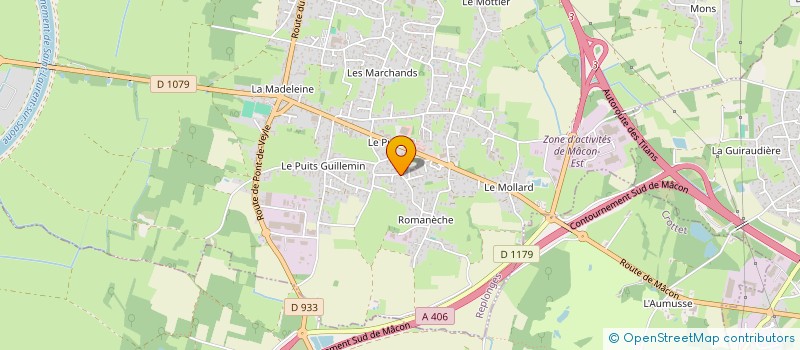 localisation de l'entreprise SCI AMF à REPLONGES