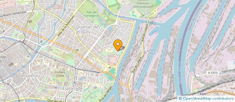 localisation de l'entreprise SCI AMF  STRASBOURG