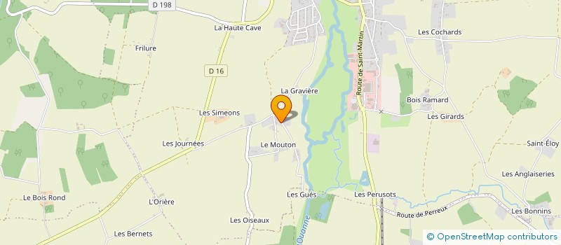 localisation de l'entreprise SCI AMFM à CHARNY OREE DE PUISAYE