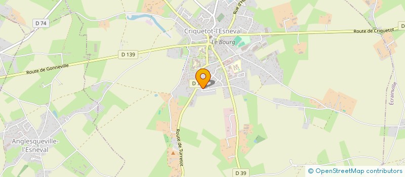 localisation de l'entreprise SCI AMG  ANGERVILLE-L'ORCHER