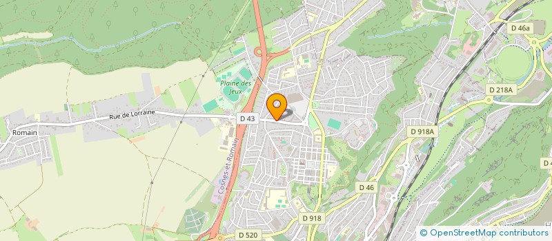 localisation de l'entreprise SCI AMG  MONT-SAINT-MARTIN