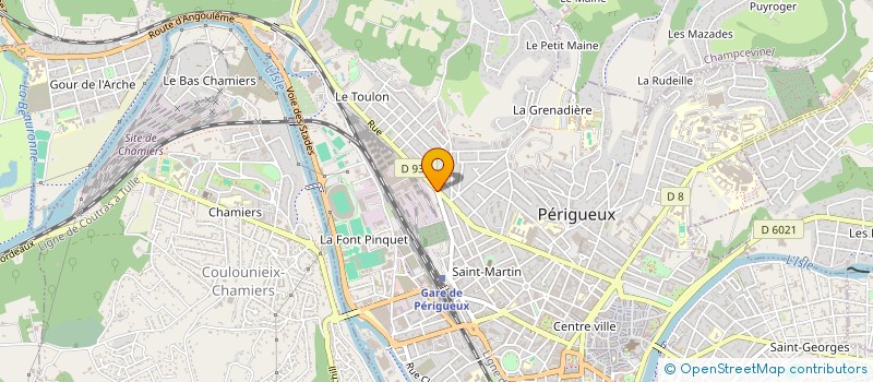 localisation de l'entreprise SCI AMG à PERIGUEUX