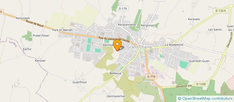 localisation de l'entreprise SCI AMG GOLFE  GRAND-CHAMP