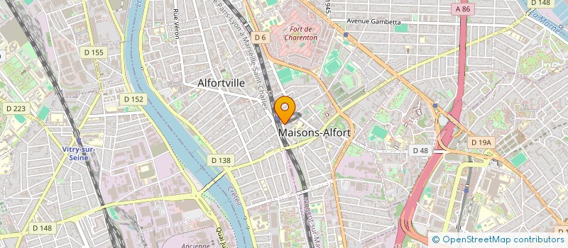 localisation de l'entreprise SCI AMGD à MAISONS-ALFORT