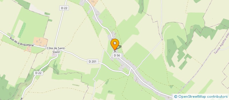 localisation de l'entreprise SCI AMGET  NOTRE-DAME-D'ALIERMONT