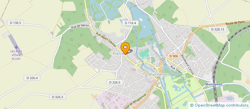 localisation de l'entreprise SCI AMGVP à PIERRES