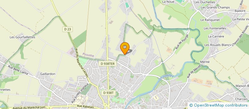 localisation de l'entreprise SCI AMH  FONTENAY-LE-COMTE