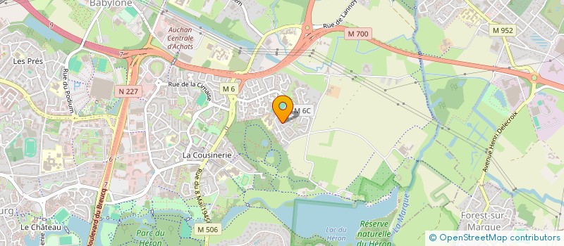 localisation de l'entreprise SCI AMHAJL à VILLENEUVE-D'ASCQ