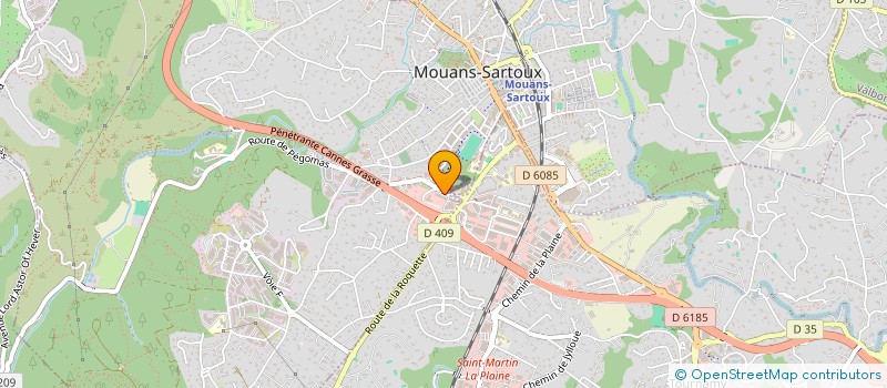localisation de l'entreprise SCI AMI à MOUANS-SARTOUX