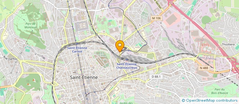 localisation de l'entreprise SCI AMI  SAINT-ETIENNE