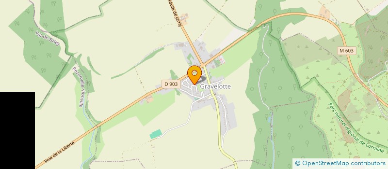 localisation de l'entreprise SCI AMIA  GRAVELOTTE