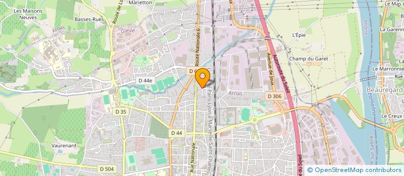 localisation de l'entreprise SCI AMIAB  ARNAS