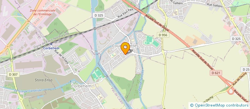 localisation de l'entreprise SCI AMICHI DERACHE  COURCHELETTES